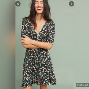 Anthropologie Aldomartins Grove Swing Dress, Size XS